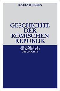 cover of the book Geschichte der römischen Republik