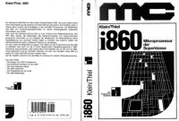 cover of the book i860. Mikroprozessor der Superklasse