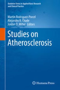 cover of the book Studies on Atherosclerosis