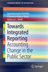 cover of the book Towards Integrated Reporting : Accounting Change in the Public Sector