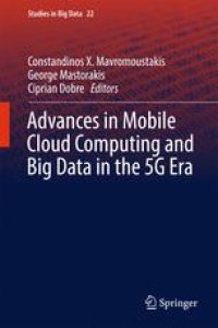 cover of the book Advances in Mobile Cloud Computing and Big Data in the 5G Era