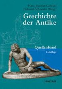 cover of the book Geschichte der Antike: Quellenband