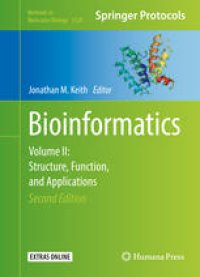 cover of the book Bioinformatics: Volume II: Structure, Function, and Applications