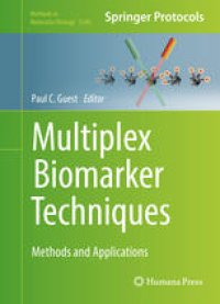 cover of the book Multiplex Biomarker Techniques: Methods and Applications