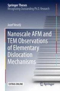 cover of the book Nanoscale AFM and TEM Observations of Elementary Dislocation Mechanisms