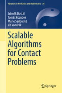 cover of the book Scalable Algorithms for Contact Problems