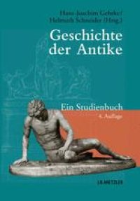 cover of the book Geschichte der Antike: Ein Studienbuch