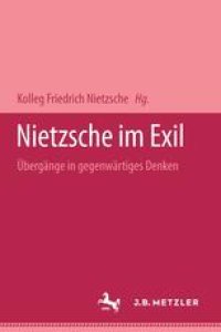 cover of the book Nietzsche im Exil: Übergänge in gegenwärtiges Denken