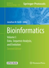 cover of the book Bioinformatics: Volume I: Data, Sequence Analysis, and Evolution