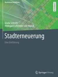 cover of the book Stadterneuerung