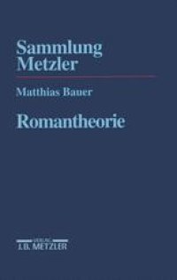 cover of the book Romantheorie