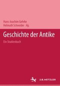 cover of the book Geschichte der Antike: Ein Studienbuch