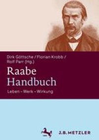 cover of the book Raabe-Handbuch: Leben – Werk – Wirkung