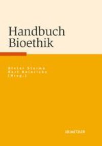 cover of the book Handbuch Bioethik