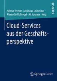 cover of the book Cloud-Services aus der Geschäftsperspektive