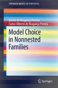 cover of the book Model Choice in Nonnested Families