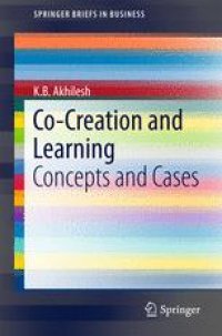 cover of the book Co-Creation and Learning: Concepts and Cases