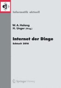 cover of the book Internet der Dinge: Echtzeit 2016