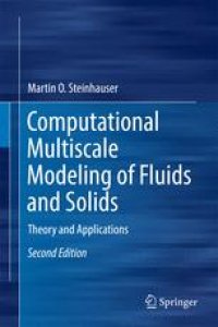 cover of the book Computational Multiscale Modeling of Fluids and Solids: Theory and Applications