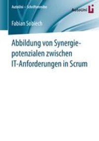 cover of the book Abbildung von Synergiepotenzialen zwischen IT-Anforderungen in Scrum