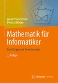 cover of the book Mathematik für Informatiker: Grundlagen und Anwendungen