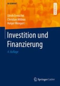 cover of the book Investition und Finanzierung