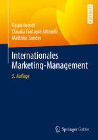 cover of the book Internationales Marketing-Management