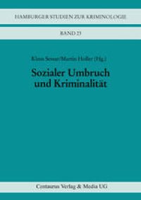 cover of the book Sozialer Umbruch und Kriminalität