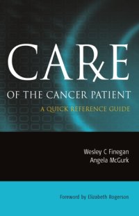 cover of the book Care of the Cancer Patient: a Quick Reference Guide