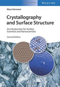 cover of the book Crystallography and surface structure: an introduction for surface scientists and nanoscientists