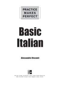 cover of the book Practice Makes Perfect: Basic Italian