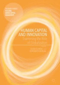 cover of the book Human Capital and Innovation: Examining the Role of Globalization