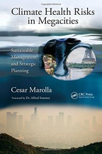 cover of the book Climate health risks in megacities: sustainable management and strategic planning