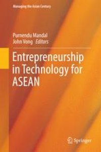 cover of the book Entrepreneurship in Technology for ASEAN