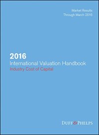 cover of the book 2016 International Valuation Handbook: Industry Cost of Capital