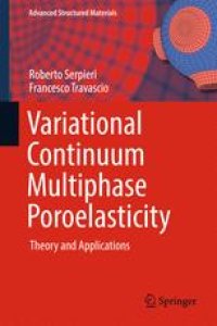 cover of the book Variational Continuum Multiphase Poroelasticity: Theory and Applications