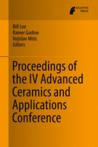 cover of the book Proceedings of the IV Advanced Ceramics and Applications Conference