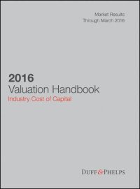 cover of the book 2016 valuation handbook: industry cost of capital