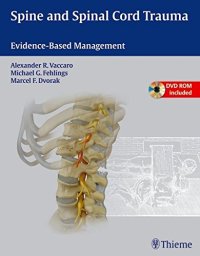 cover of the book Spine and spinal cord trauma: evidence-based management