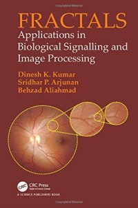 cover of the book Fractals: applications in biological signalling and image processing