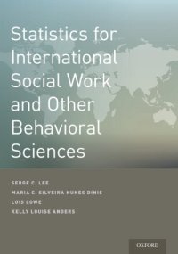 cover of the book Statistics for international social work and other behavioral sciences