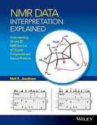 cover of the book NMR data interpretation explained: understanding 1D and 2D NMR spectra of organic compounds and natural products