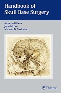 cover of the book Handbook of skull base surgery