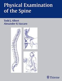 cover of the book Physical examination of the spine