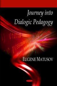 cover of the book Journey into dialogic pedagogy