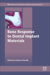 cover of the book Bone Response to Dental Implant Materials