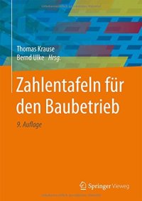 cover of the book Zahlentafeln für den Baubetrieb