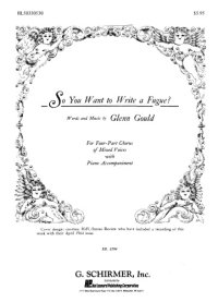 cover of the book So you want to write a fugue?