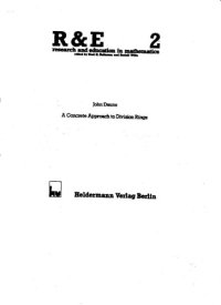 cover of the book A concrete approach to division rings