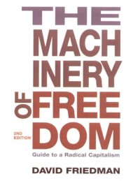 cover of the book The Machinery of Freedom: Guide to a Radical Capitalism